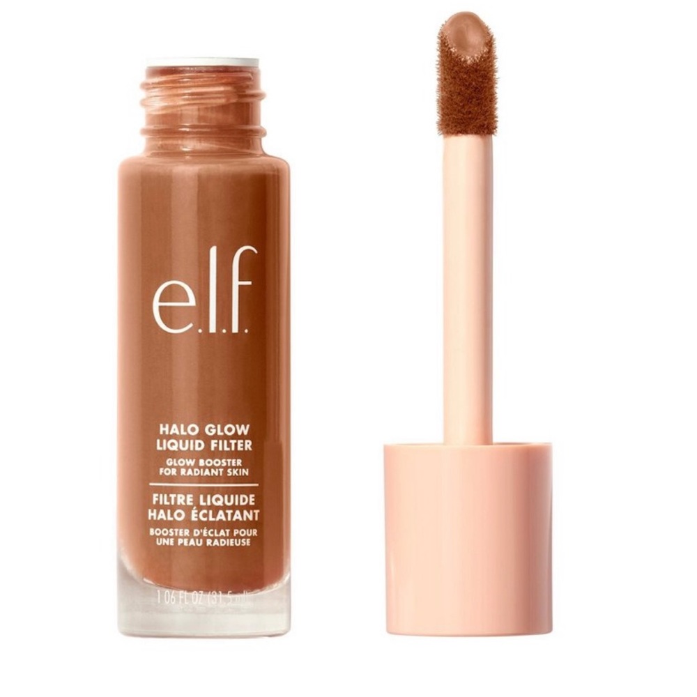 Elf Halo Glow Liquid Filter, shade Tan/Deep